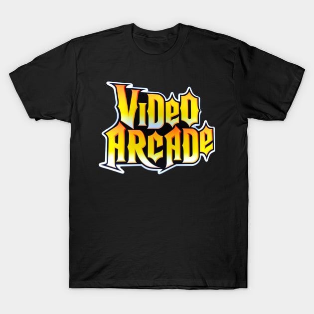 video arcade T-Shirt by mystudiocreate